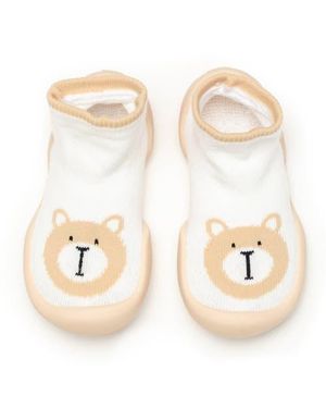 Komuello Toddler Sock Shoes - Metallic