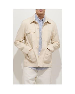 Alex Mill Garment Dyed Work Jacket - Natural