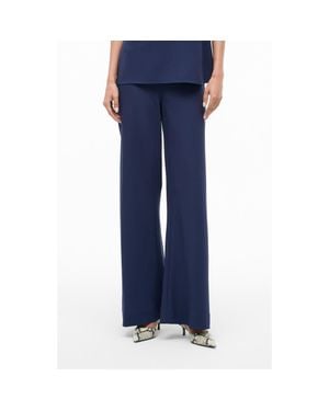 STAUD Stroll Wide Leg Pants - Blue