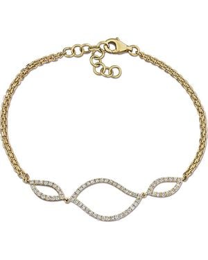 Julianna B Diamond Bracelet - Metallic