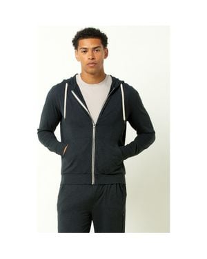 Single Stitch Everyday Full Zip Hoodie - Black