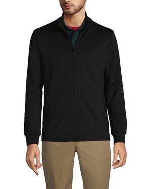 Lands' End Active Performance Full Zip Jacket - Black