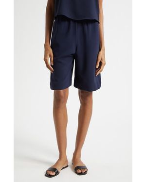 Leset Arielle City Shorts - Blue