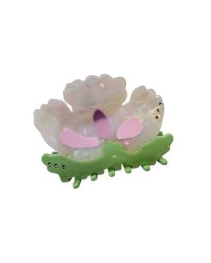 Centinelle Tropical Orchid Hair Claw - Green