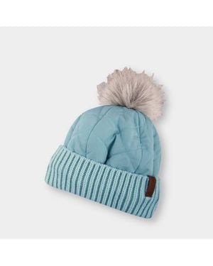 Kanut Sports Collie Quilted Puffy Beanie - Blue