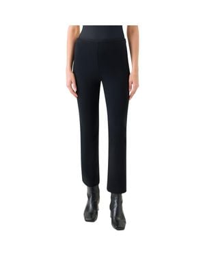 Akris Punto Cindy Jersey Bootcut Pants - Black