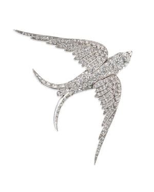 Bill Skinner Studio Pave Brooch - Metallic