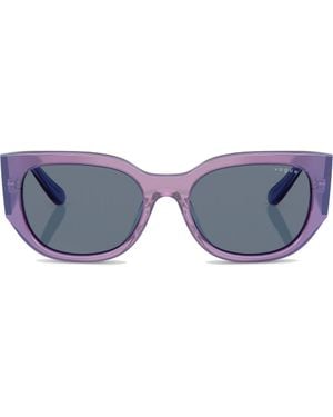 Vogue 53Mm Irregular Sunglasses - Gray