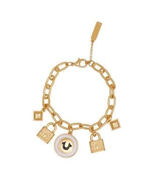 TRUE RELIGION Charmy Logo Bracelet - Metallic