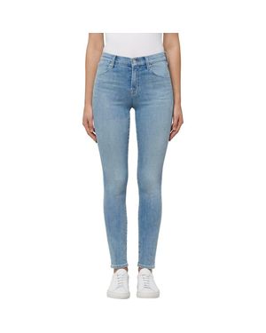 J Brand Maria High Waist Skinny Jeans - Blue