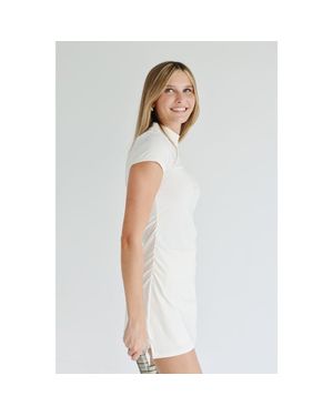 Beldrie Drift Mock Dress - White