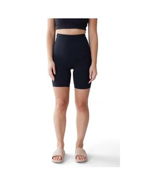 Ingrid & Isabel Postpartum Bike Shorts - Black