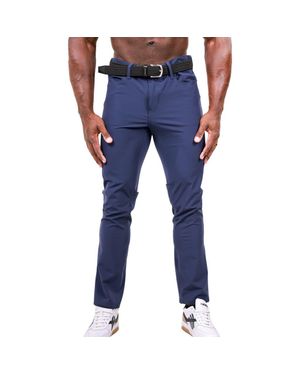 Maceoo Marthyr Slim Fit Pants - Blue
