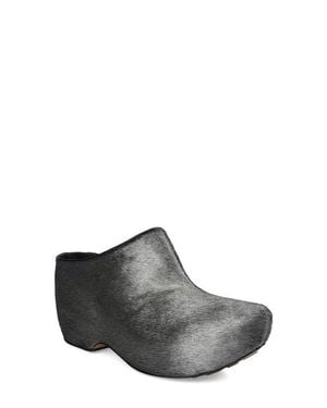 Zigi Osmary Genuine Calf Hair Clog - Gray