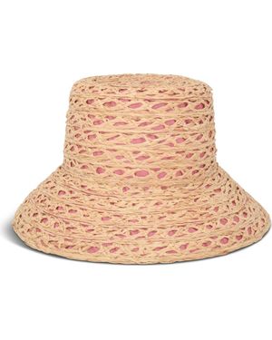 Gigi Burris Millinery Ida Packable Bucket Hat - Natural
