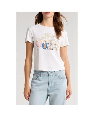 “RE DONE” love Life Classic Tシャツ VintageWhite ReDone Love Life Classic Tee - Vintage White – Kith
