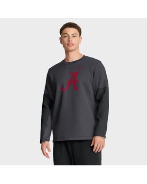 Nike Alabama Crimson Tide 2025 Sideline Coach Performance Long Sleeve T-Shirt - Gray