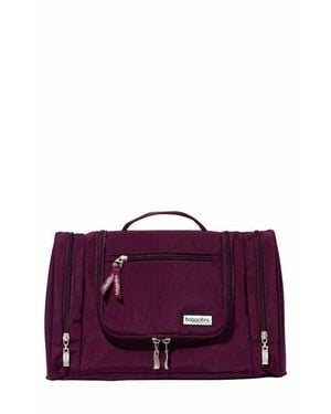 Baggallini Travel Toiletry Kit Cosmetic Bag - Purple