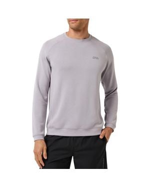Travis Mathew Fibercloud Crewneck Sweatshirt - Gray