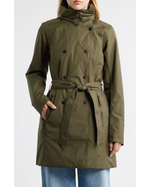 Helly Hansen Welsey Ii Insulated Waterproof Trench Coat - Green