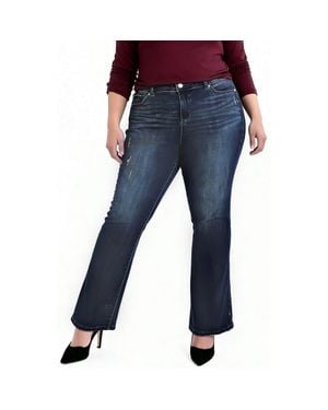 Slink Jeans High Waist Bootcut Jeans - Blue