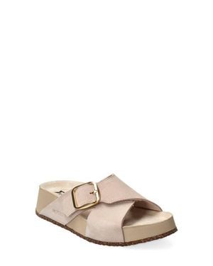 Mephisto Berrie Buckle Strap Slide Sandal - Multicolor