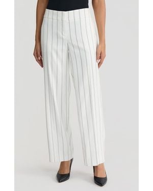 Kasper The Ava Wide Leg Pants - White