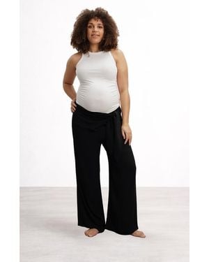 Nom Maternity The Ribbed Maternity Tank - White