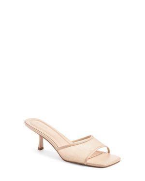 Open Edit Charlie Heeled Sandal - Natural