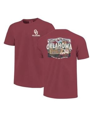 Image One Youth Oklahoma Sooners Local Campus Scene T-Shirt - Red