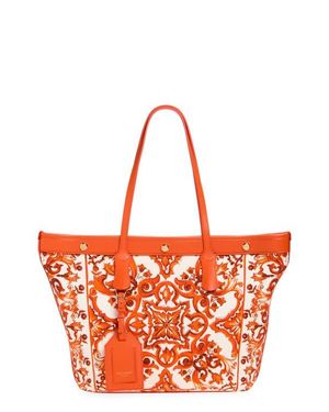 Dolce & Gabbana Atene Majolica Tote - Red