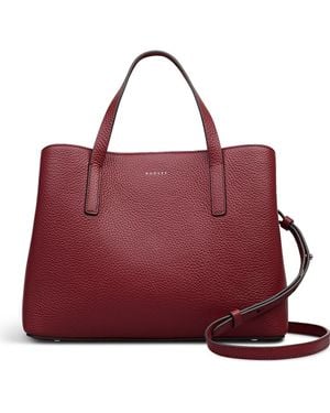 Radley Dukes Place Ziptop Satchel Bag - Red