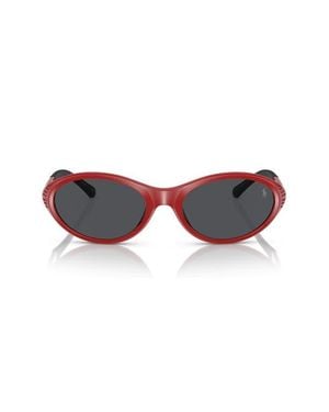Polo Ralph Lauren Ph4197U 56Mm Oval Sunglasses - Multicolor