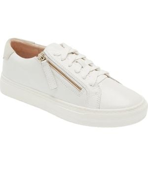 Frankie Billie Zip Sneaker - White