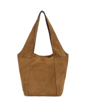 Rag & Bone Large Brayton Suede Shopper - Brown