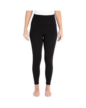 Muk Luks Fleece Lined Leggings - Black