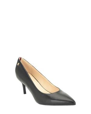 Tommy Hilfiger Motley Faux Leather Pump - Metallic