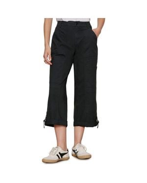 Sanctuary Angels Stretch Cotton Cargo Pants - Black