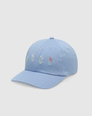 Tentree Spring Flora Peak Hat - Blue