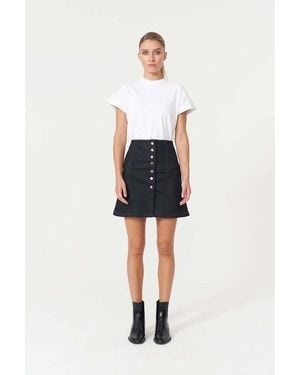 Jendue Chaby Mini Skirt - Blue