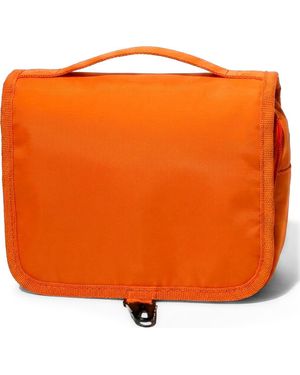 Pop Ups Brand Neoprene Water Resistant Hanging Toiletry Case - Orange