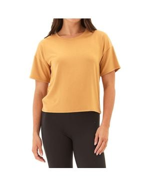 Threads For Thought Shana Drop Shoulder Terry Top - Black
