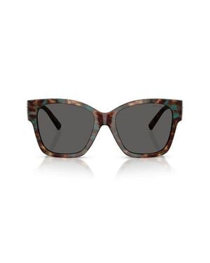 Tiffany & Co. 54Mm Gradient Square Sunglasses - Black