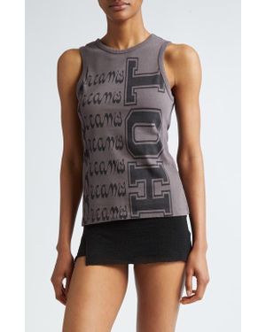 Paloma Wool Hot Cotton Graphic Tank - Black