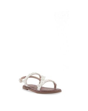 Sam Edelman Kids' Gigi Flower Sandal - Natural