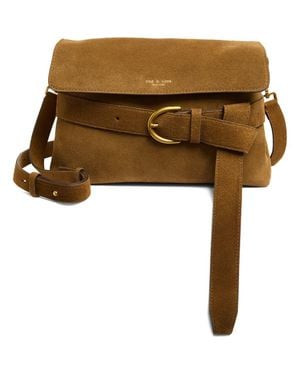 Rag & Bone Lexington Flap Bag - Brown