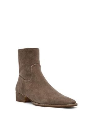 Steve Madden Define Block Heel Bootie - Brown