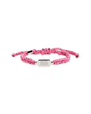 Balenciaga Saint Germain Braided Bracelet - Pink