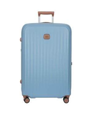 Bric's Taormina Hardside Expandable 30 Large Checked Spinner Luggage - Blue