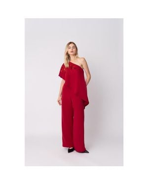 Raishma Gwen Jumpsuit - Red